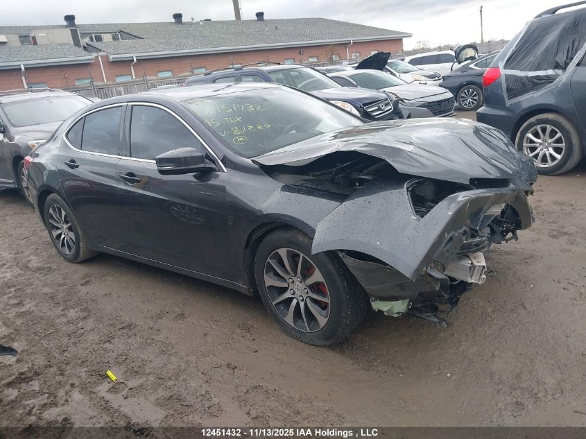2015 Acura Tlx VIN: 19UUB1F30FA801227 Lot: 12451432