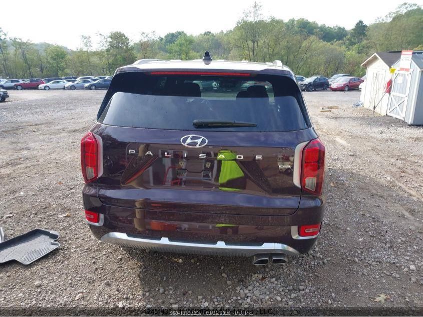 2021 Hyundai Palisade Ultimate Calligraphy VIN: KM8R5DHE2MU197750 Lot: 12451433