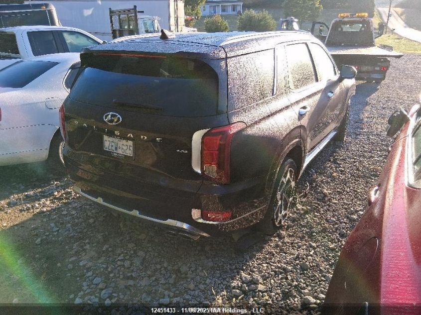 2021 Hyundai Palisade Ultimate Calligraphy VIN: KM8R5DHE2MU197750 Lot: 12451433