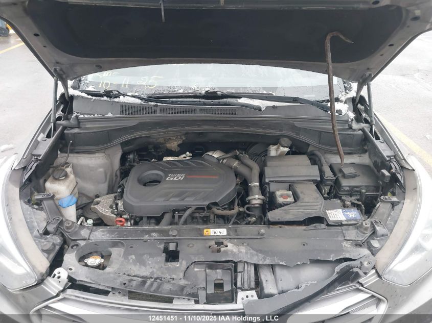 2017 Hyundai Santa Fe Sport VIN: 5XYZUDLA7HG495035 Lot: 12451451