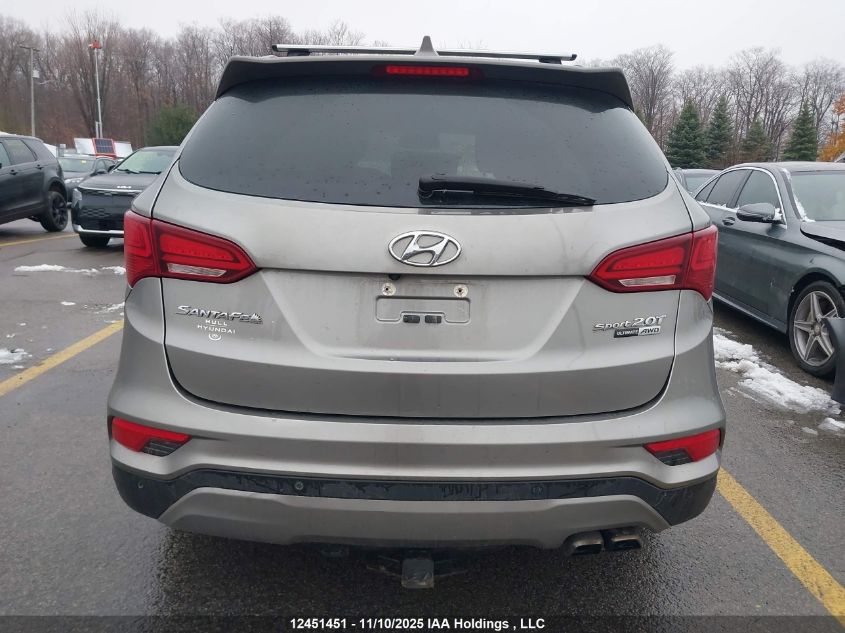 2017 Hyundai Santa Fe Sport VIN: 5XYZUDLA7HG495035 Lot: 12451451