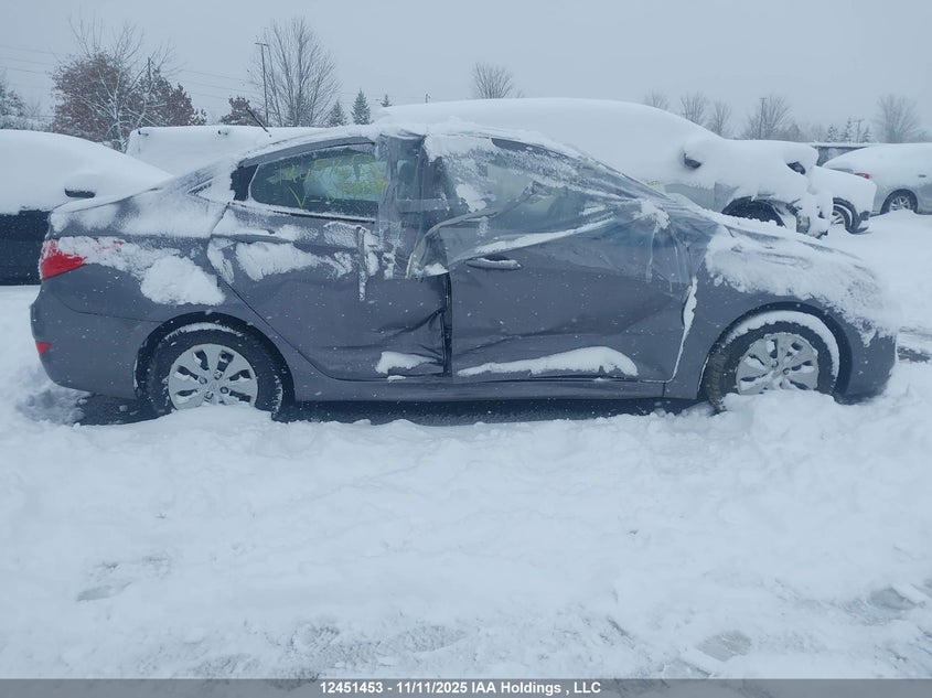 2016 Hyundai Accent VIN: KMHCT4AE3GU079958 Lot: 12451453