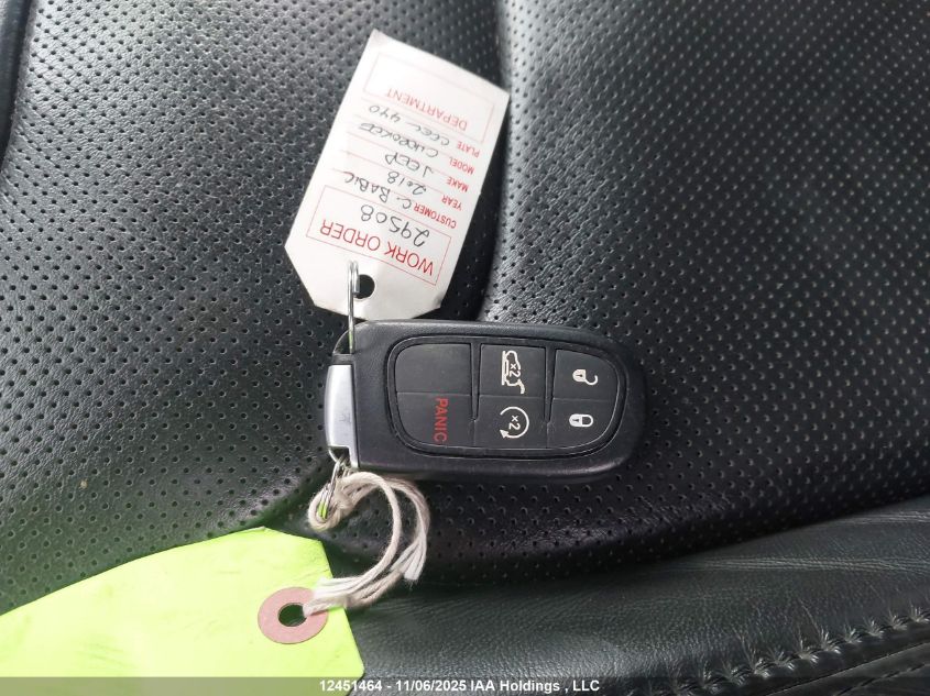 2018 Jeep Cherokee VIN: 1C4PJMJX1JD523326 Lot: 12451464