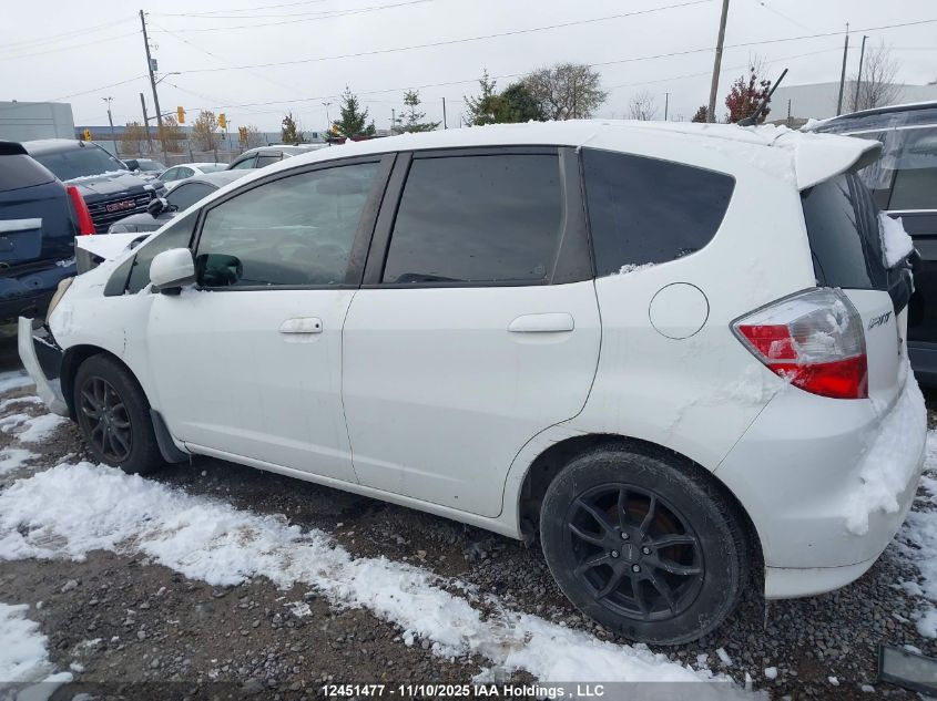 2012 Honda Fit VIN: LUCGE8H55C3004073 Lot: 12451477