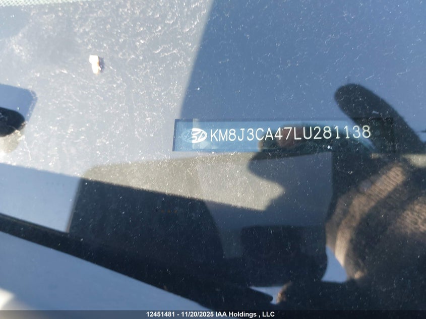 KM8J3CA47LU281138 2020 HYUNDAI TUCSON photo no. 18