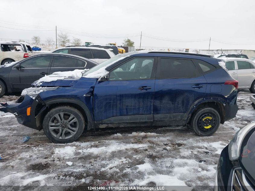 2021 Kia Seltos Lx VIN: KNDEPCAA2M7152885 Lot: 12451490