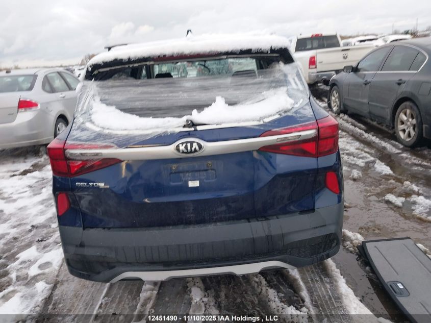 2021 Kia Seltos Lx VIN: KNDEPCAA2M7152885 Lot: 12451490