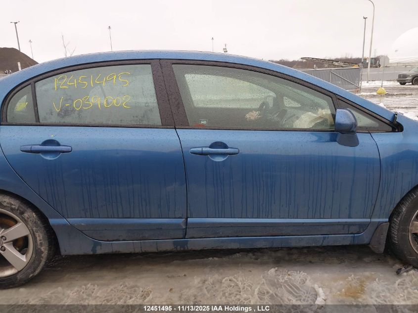 2010 Honda Civic Sport VIN: 2HGFA1F60AH039002 Lot: 12451495