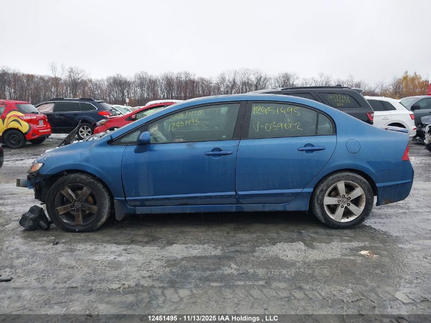 2010 Honda Civic Sport VIN: 2HGFA1F60AH039002 Lot: 12451495