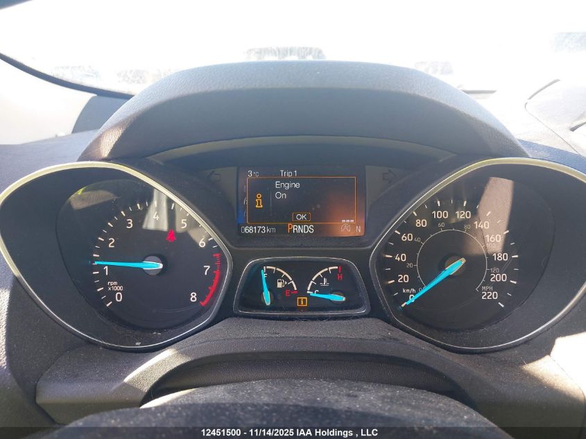 2017 Ford Escape Se VIN: 1FMCU9GD2HUE41563 Lot: 12451500