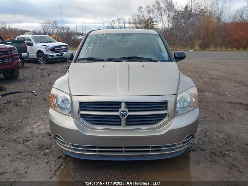 2009 Dodge Caliber Se VIN: 1B3HB28A09D232109 Lot: 12451516