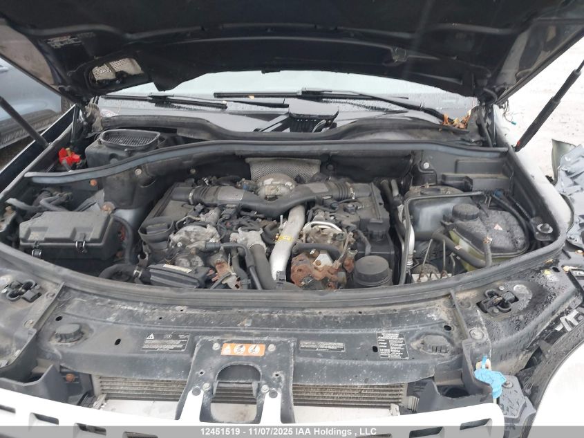 2010 Mercedes-Benz Ml 350 Bluetec 4Matic VIN: 4JGBB2FB9AA606105 Lot: 12451519