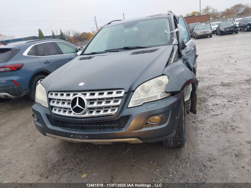 2010 Mercedes-Benz Ml 350 Bluetec 4Matic VIN: 4JGBB2FB9AA606105 Lot: 12451519