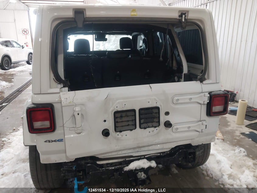 2023 Jeep Wrangler 4Xe 4-Door High Altitude VIN: 1C4JJXP60PW552108 Lot: 12451534