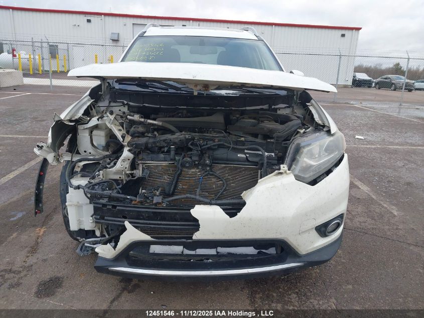 2016 Nissan Rogue S/Sl Premium/Sv VIN: 5N1AT2MV5GC734666 Lot: 12451546