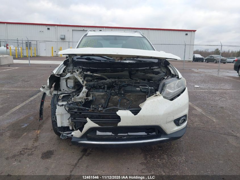 2016 Nissan Rogue S/Sl Premium/Sv VIN: 5N1AT2MV5GC734666 Lot: 12451546