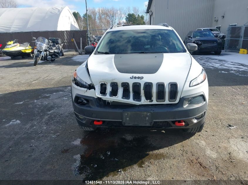 2017 Jeep Cherokee Trailhawk VIN: 1C4PJMBS3HW608265 Lot: 12451548