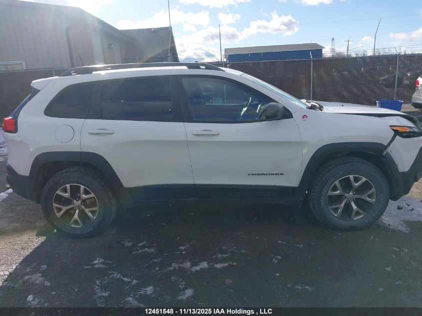 2017 Jeep Cherokee Trailhawk VIN: 1C4PJMBS3HW608265 Lot: 12451548
