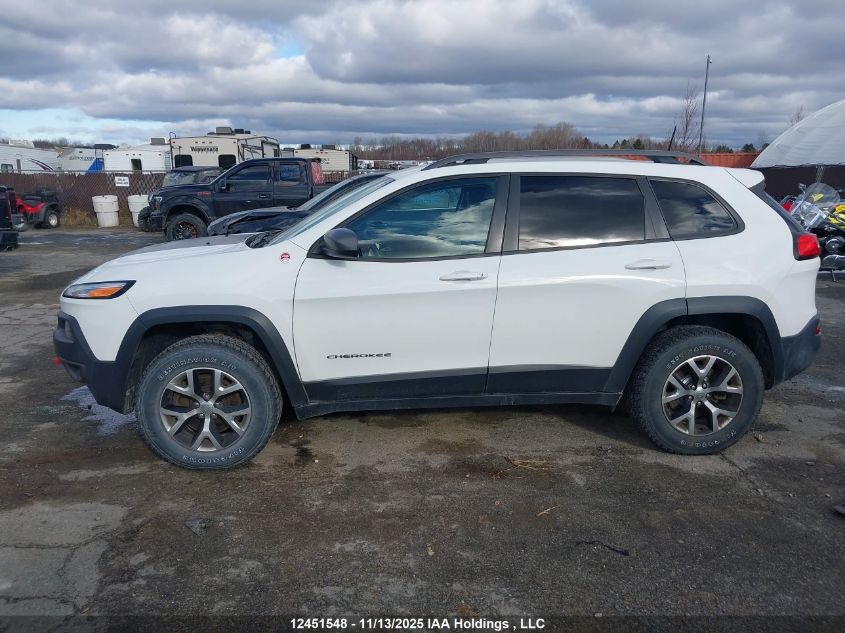 2017 Jeep Cherokee Trailhawk VIN: 1C4PJMBS3HW608265 Lot: 12451548