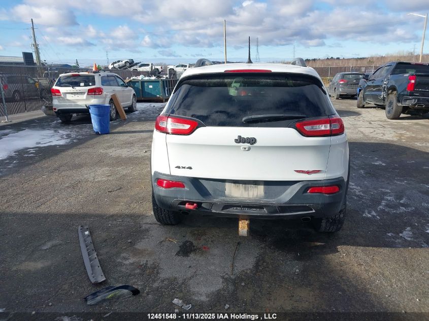 2017 Jeep Cherokee Trailhawk VIN: 1C4PJMBS3HW608265 Lot: 12451548