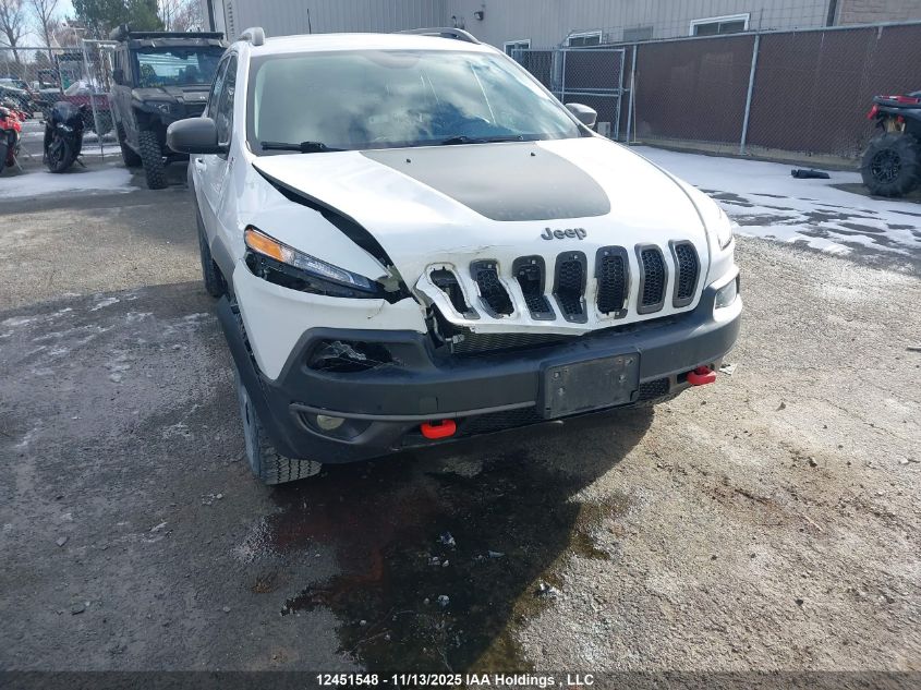 2017 Jeep Cherokee Trailhawk VIN: 1C4PJMBS3HW608265 Lot: 12451548
