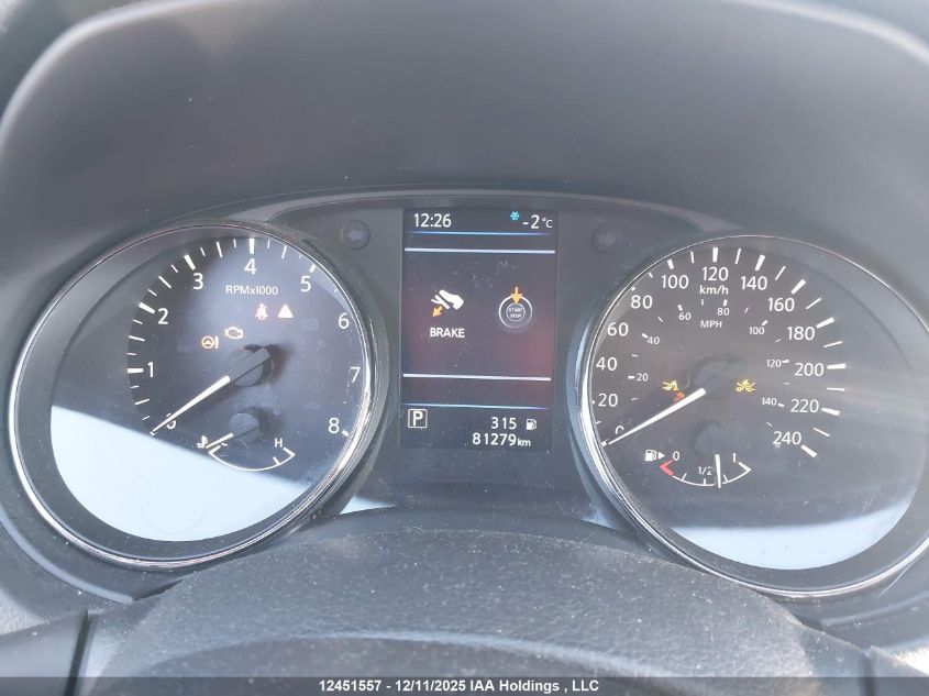 2022 Nissan Qashqai Sv VIN: JN1BJ1BV0NW350580 Lot: 12451557