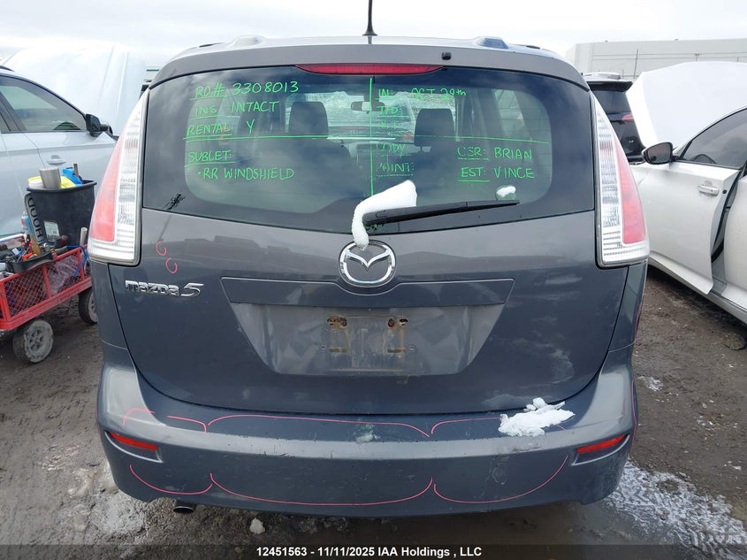 JM1CR2W31A0378846 2010 MAZDA 5 photo no. 16