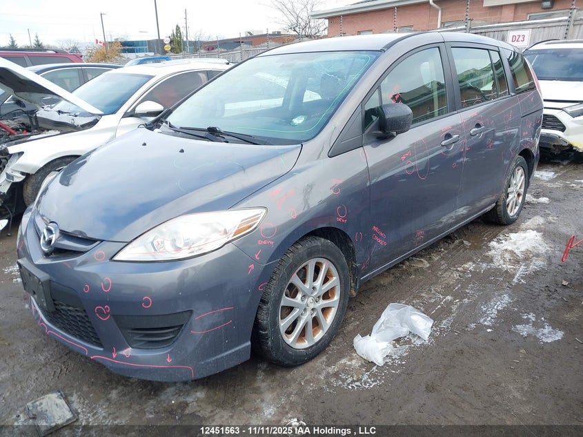 JM1CR2W31A0378846 2010 MAZDA 5 photo no. 2