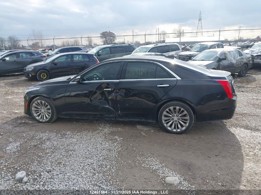 2018 Cadillac Cts Luxury VIN: 1G6AX5SS9J0105202 Lot: 12451564