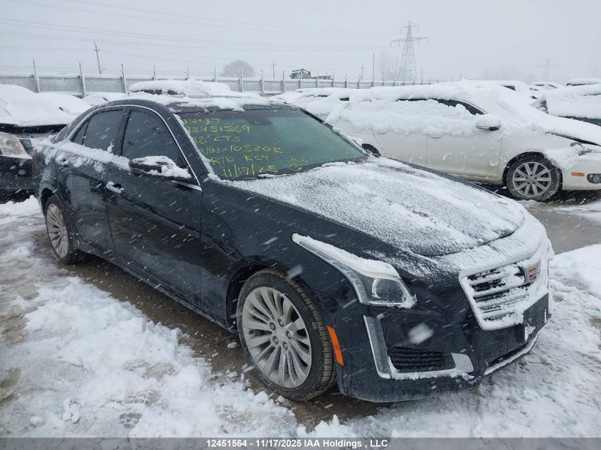 2018 Cadillac Cts Luxury VIN: 1G6AX5SS9J0105202 Lot: 12451564