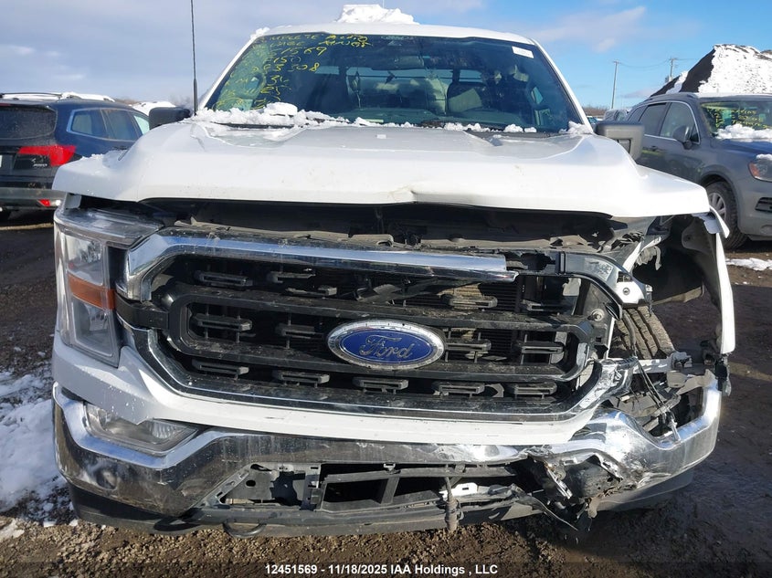 2022 Ford F150 Super Cab VIN: 1FTEX1EB4NKD83308 Lot: 12451569