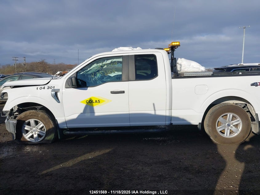 2022 Ford F150 Super Cab VIN: 1FTEX1EB4NKD83308 Lot: 12451569