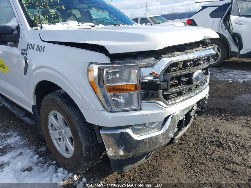 2022 Ford F150 Super Cab VIN: 1FTEX1EB4NKD83308 Lot: 12451569