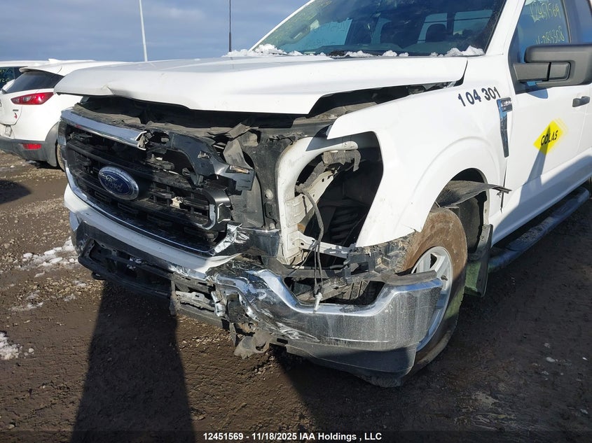 2022 Ford F150 Super Cab VIN: 1FTEX1EB4NKD83308 Lot: 12451569