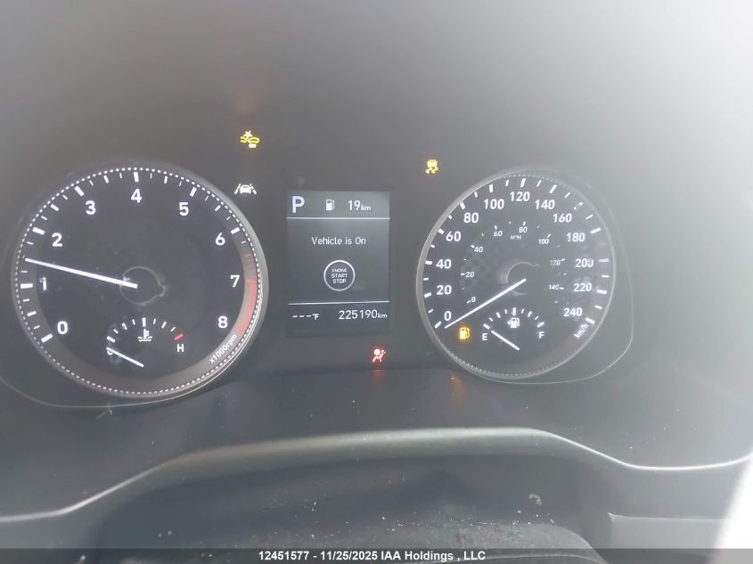 2020 Hyundai Elantra VIN: KMHD84LF0LU110539 Lot: 12451577