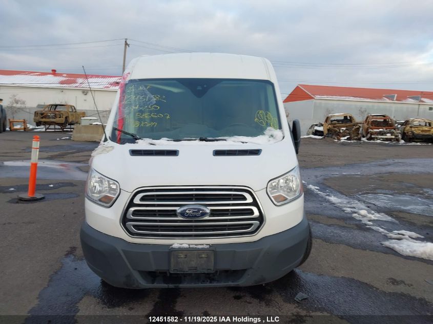 2018 Ford Transit-250 VIN: 1FTYR2CM7JKB26607 Lot: 12451582