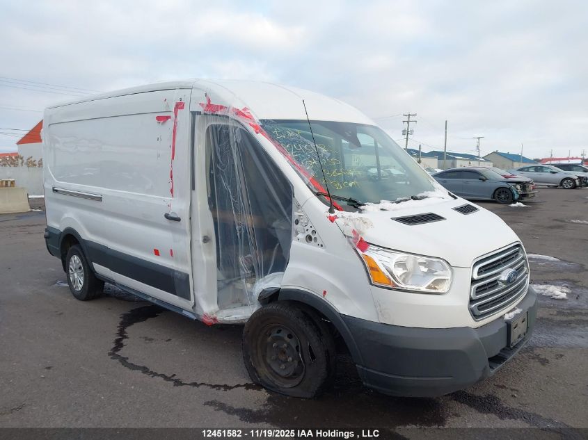 2018 Ford Transit-250 VIN: 1FTYR2CM7JKB26607 Lot: 12451582
