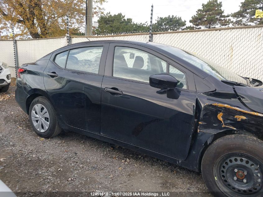 2024 Nissan Versa S VIN: 3N1CN8DV0RL867159 Lot: 12451610