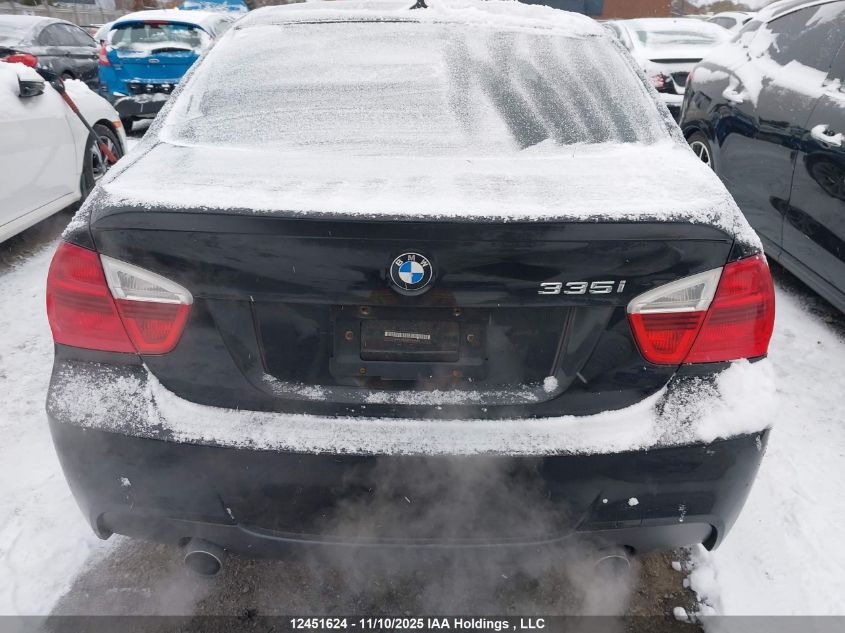 2007 BMW 335 I VIN: WBAVB73587KY60224 Lot: 12451624