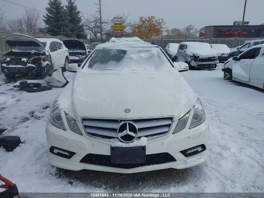 2011 Mercedes-Benz E 550 VIN: WDDKK7CF5BF059952 Lot: 12451642