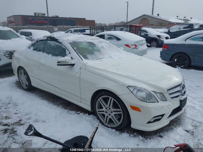 2011 Mercedes-Benz E 550 VIN: WDDKK7CF5BF059952 Lot: 12451642