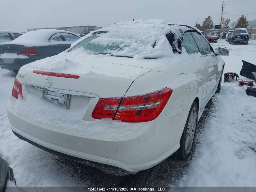 2011 Mercedes-Benz E 550 VIN: WDDKK7CF5BF059952 Lot: 12451642