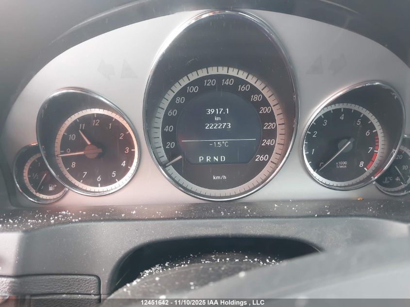 2011 Mercedes-Benz E 550 VIN: WDDKK7CF5BF059952 Lot: 12451642