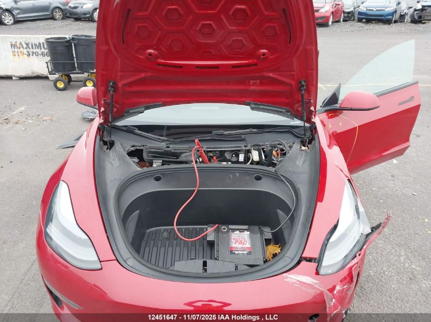 2023 Tesla Model 3 VIN: LRW3E1EB8PC921841 Lot: 12451647