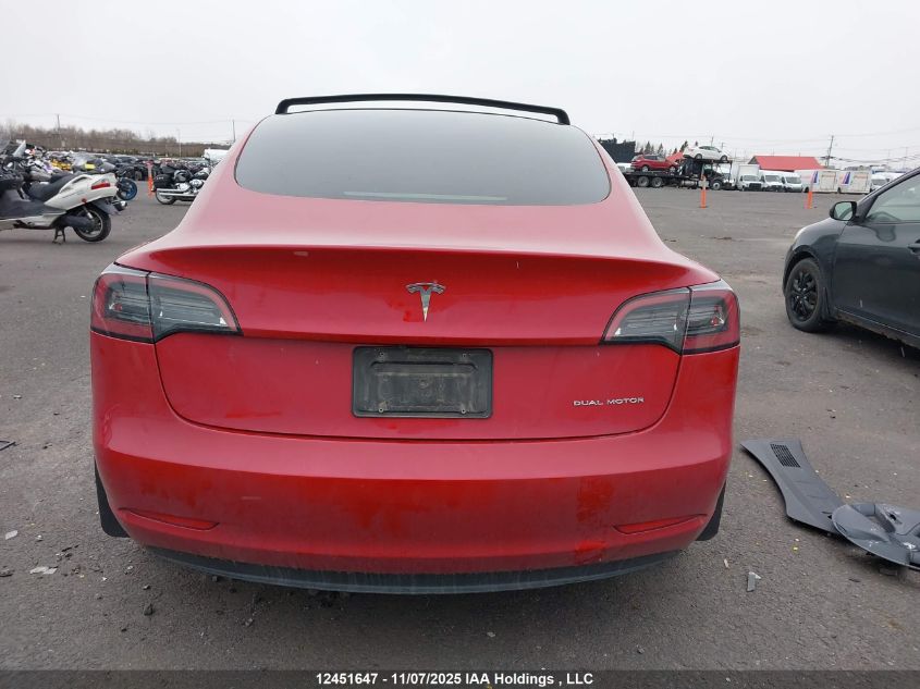 2023 Tesla Model 3 VIN: LRW3E1EB8PC921841 Lot: 12451647
