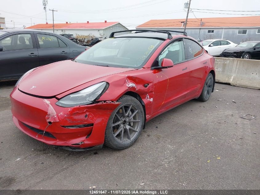 2023 Tesla Model 3 VIN: LRW3E1EB8PC921841 Lot: 12451647