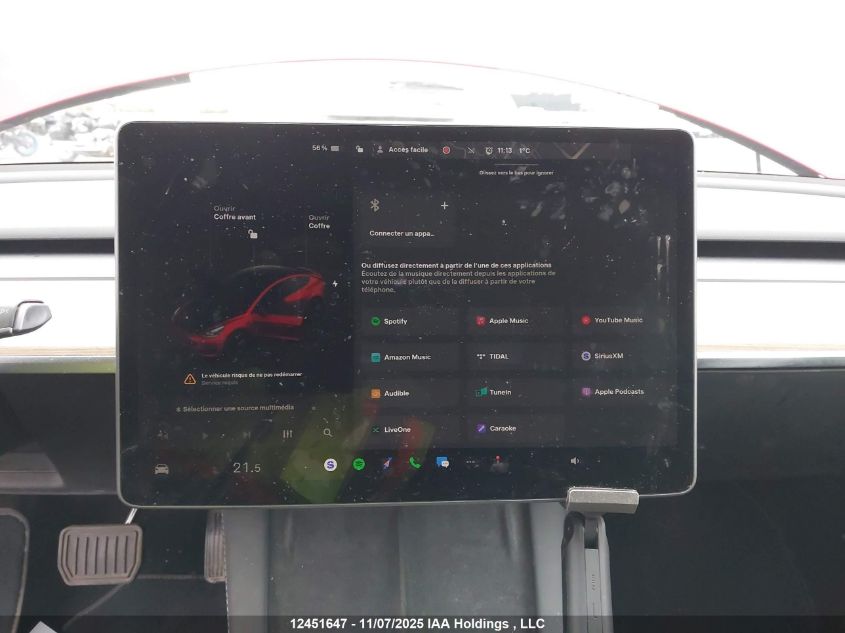 2023 Tesla Model 3 VIN: LRW3E1EB8PC921841 Lot: 12451647