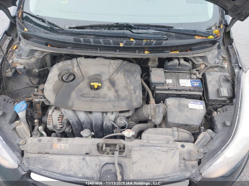 2014 Hyundai Elantra Limited VIN: KMHDH4AH4EU074281 Lot: 12451656