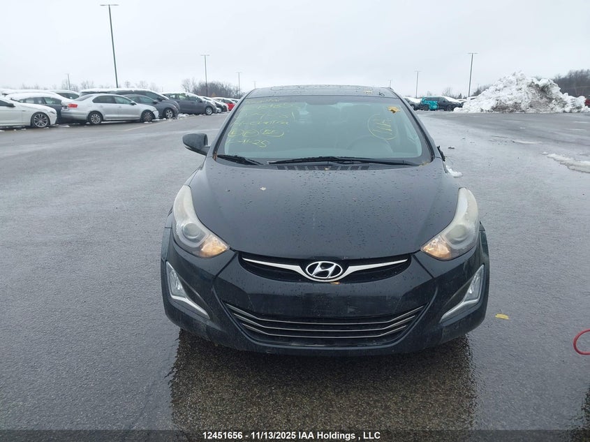 2014 Hyundai Elantra Limited VIN: KMHDH4AH4EU074281 Lot: 12451656