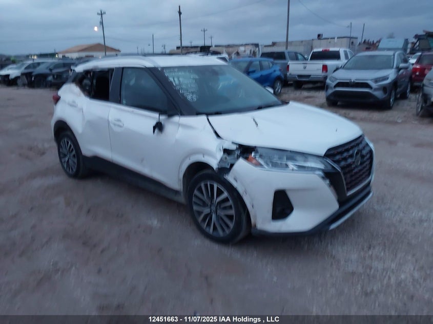 3N1CP5CV1ML489999 2021 Nissan Kicks Sv auction photo 1